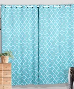 HIER_3160 42"-126" Adjustable Metal Curtain Rods, White, Designer Cylinder Finials 21 HIER_3160 42