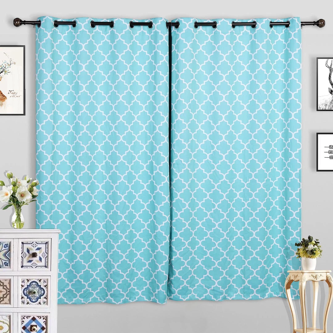 HIER_3160 42"-126" Adjustable Curtain Rod Set, Chocolate Brown, Marble Finials Home Décor 9 HIER_3160 42"-126" Adjustable Curtain Rod Set, Chocolate Brown, Marble Finials Home Décor