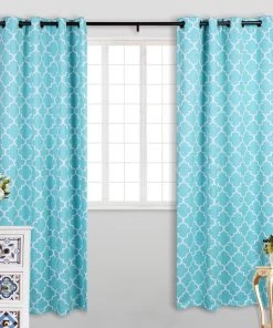 HIER_3160 42"-126" Adjustable Curtain Rod Set, Chocolate Brown, Marble Finials Home Décor 26 HIER_3160 42