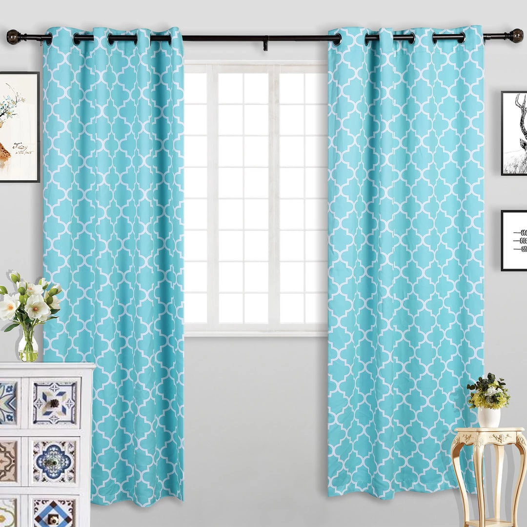 HIER_3160 42"-126" Adjustable Curtain Rod Set, Chocolate Brown, Marble Finials Home Décor 10 HIER_3160 42"-126" Adjustable Curtain Rod Set, Chocolate Brown, Marble Finials Home Décor