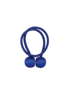 HIER_3130 2 Pack | Royal Blue Magnetic Curtain Tie Backs For Window Drapes & Backdrop Panels Wall & Hanging Décor 24 HIER_3130 2 Pack | Royal Blue Magnetic Curtain Tie Backs For Window Drapes & Backdrop Panels Wall & Hanging Décor