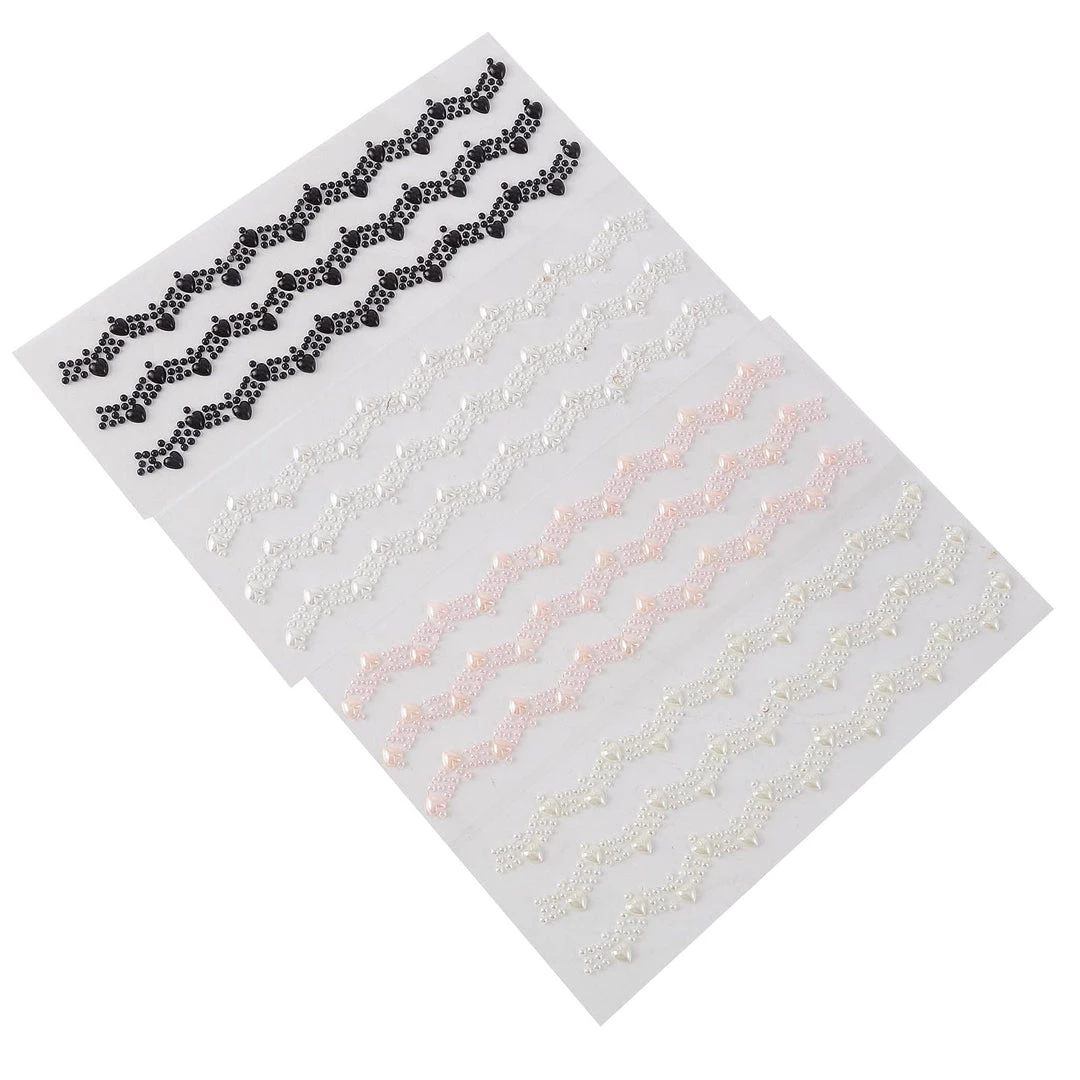 HIER_5150 Blush/Rose Gold Self Adhesive Rhinestone DIY Craft Gem Stickers, Heart Pearl Trims Tabletop Decor 12 HIER_5150 Blush/Rose Gold Self Adhesive Rhinestone DIY Craft Gem Stickers, Heart Pearl Trims Tabletop Decor