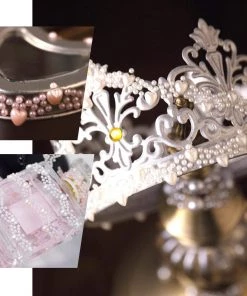 HIER_5150 Black Self Adhesive Rhinestone DIY Craft Gem Stickers, Heart Pearl Trims Tabletop Decor 17 HIER_5150 Black Self Adhesive Rhinestone DIY Craft Gem Stickers, Heart Pearl Trims Tabletop Decor