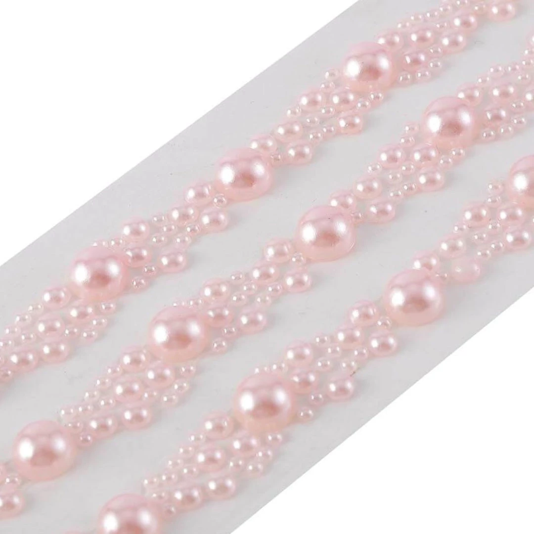 HIER_5150 Blush/Rose Gold Self Adhesive Pearl Rhinestone Stickers, DIY Craft Peel & Stick Gem Stickers 15 HIER_5150 Blush/Rose Gold Self Adhesive Pearl Rhinestone Stickers, DIY Craft Peel & Stick Gem Stickers