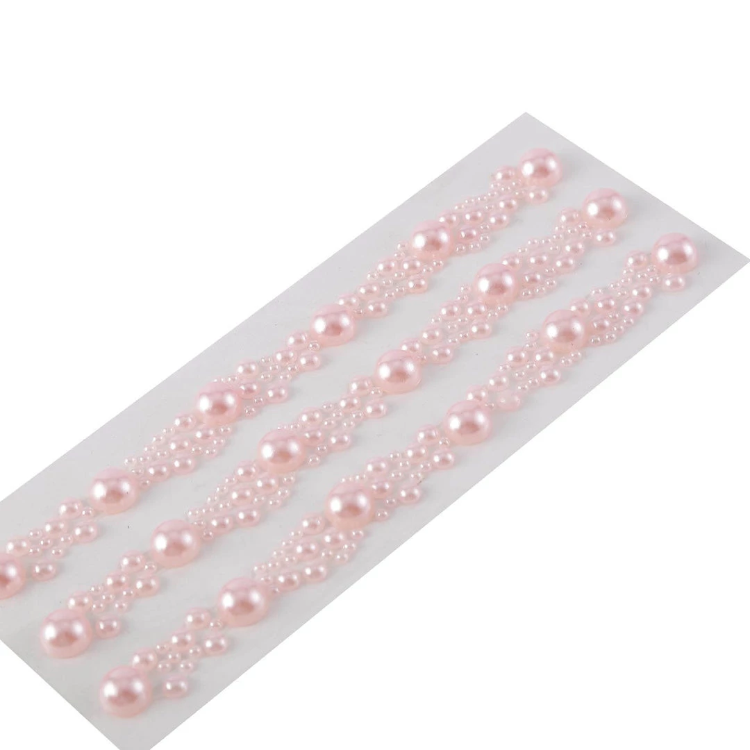 HIER_5150 Blush/Rose Gold Self Adhesive Pearl Rhinestone Stickers, DIY Craft Peel & Stick Gem Stickers 1 HIER_5150 Blush/Rose Gold Self Adhesive Pearl Rhinestone Stickers, DIY Craft Peel & Stick Gem Stickers