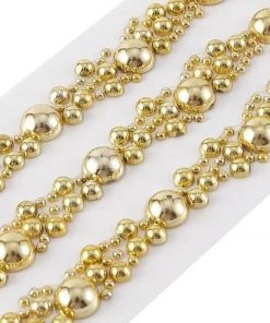 HIER_5150 Gold Self Adhesive Pearl Rhinestone Stickers, DIY Craft Peel & Stick Gem Stickers Tabletop Decor