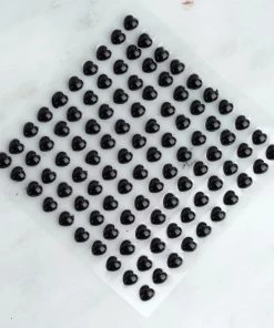 HIER_5150 Chargers & Centerpieces 600 Pcs | Black Self Adhesive Diamond Rhinestone Heart Shaped DIY Stickers 7 HIER_5150 Chargers & Centerpieces 600 Pcs | Black Self Adhesive Diamond Rhinestone Heart Shaped DIY Stickers