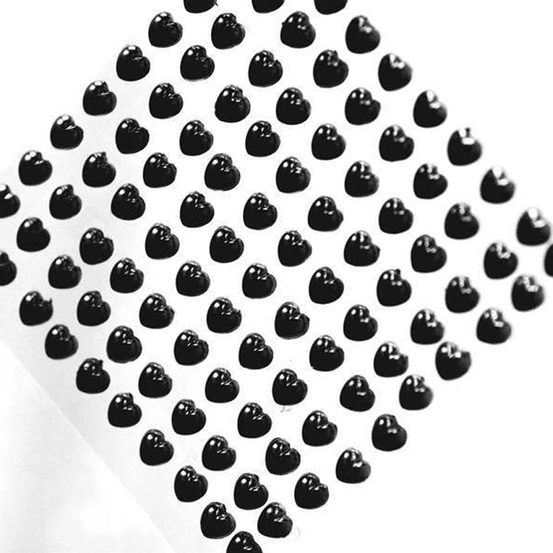 HIER_5150 Chargers & Centerpieces 600 Pcs | Black Self Adhesive Diamond Rhinestone Heart Shaped DIY Stickers 1 HIER_5150 Chargers & Centerpieces 600 Pcs | Black Self Adhesive Diamond Rhinestone Heart Shaped DIY Stickers