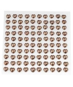 HIER_5150 600 Pcs | Chocolate Heart Diamond Rhinestone DIY Stickers 6 HIER_5150 600 Pcs | Chocolate Heart Diamond Rhinestone DIY Stickers