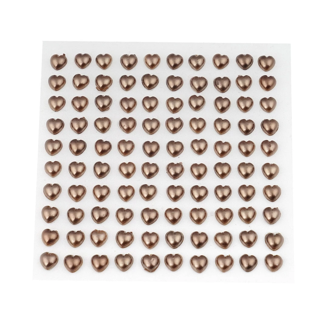HIER_5150 600 Pcs | Chocolate Heart Diamond Rhinestone DIY Stickers 3 HIER_5150 600 Pcs | Chocolate Heart Diamond Rhinestone DIY Stickers