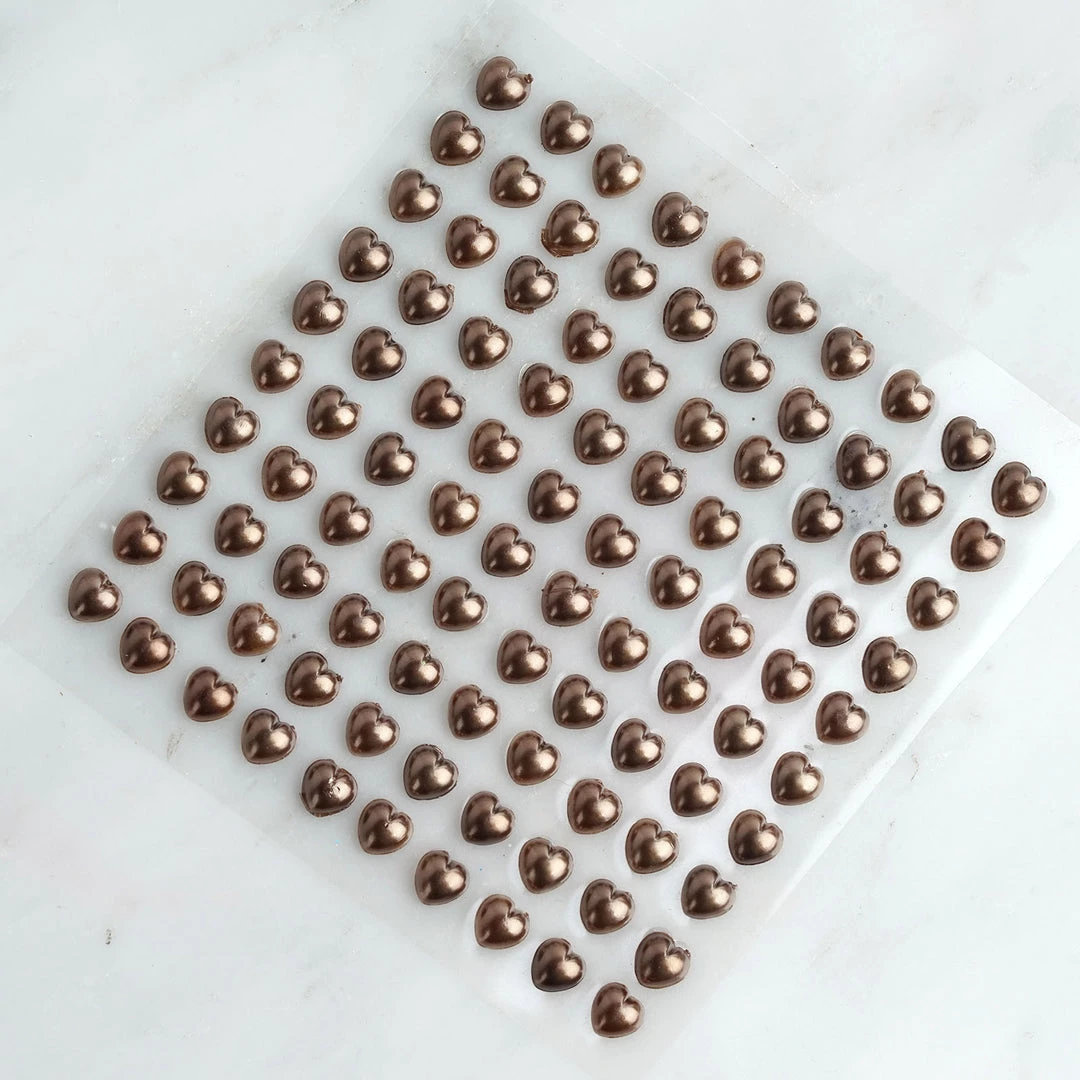 HIER_5150 600 Pcs | Chocolate Heart Diamond Rhinestone DIY Stickers 4 HIER_5150 600 Pcs | Chocolate Heart Diamond Rhinestone DIY Stickers
