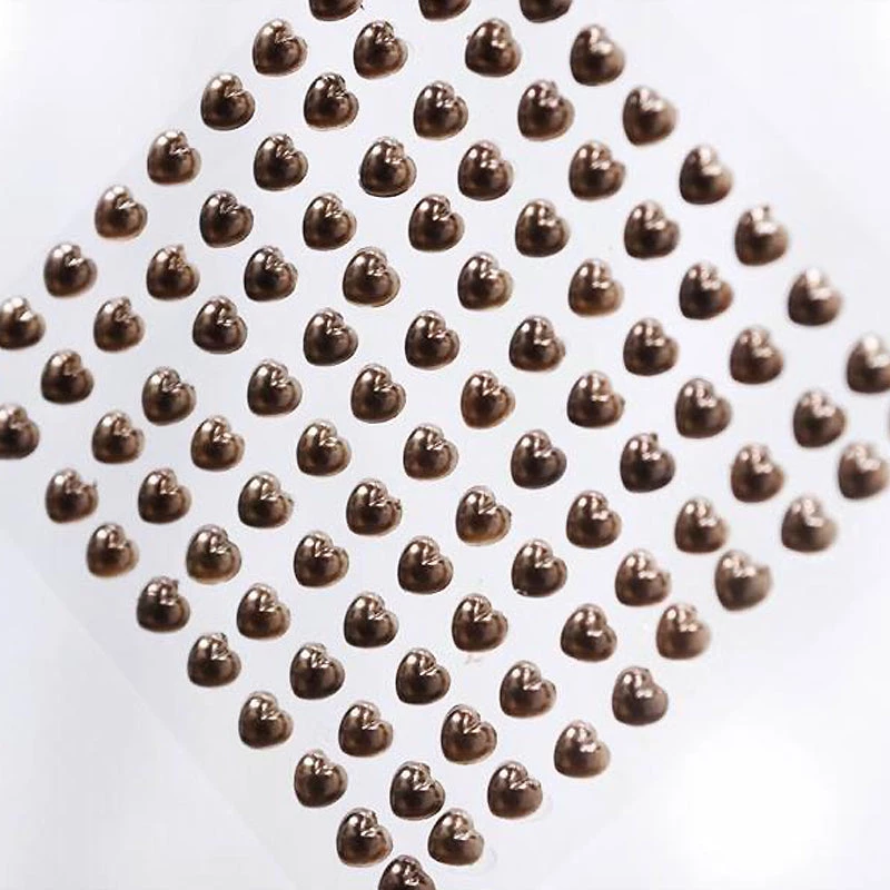 HIER_5150 600 Pcs | Chocolate Heart Diamond Rhinestone DIY Stickers 1 HIER_5150 600 Pcs | Chocolate Heart Diamond Rhinestone DIY Stickers