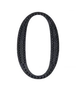 HIER_5150 Chargers & Centerpieces 4" Black Decorative Rhinestone Number Stickers DIY Crafts - 0 19 HIER_5150 Chargers & Centerpieces 4