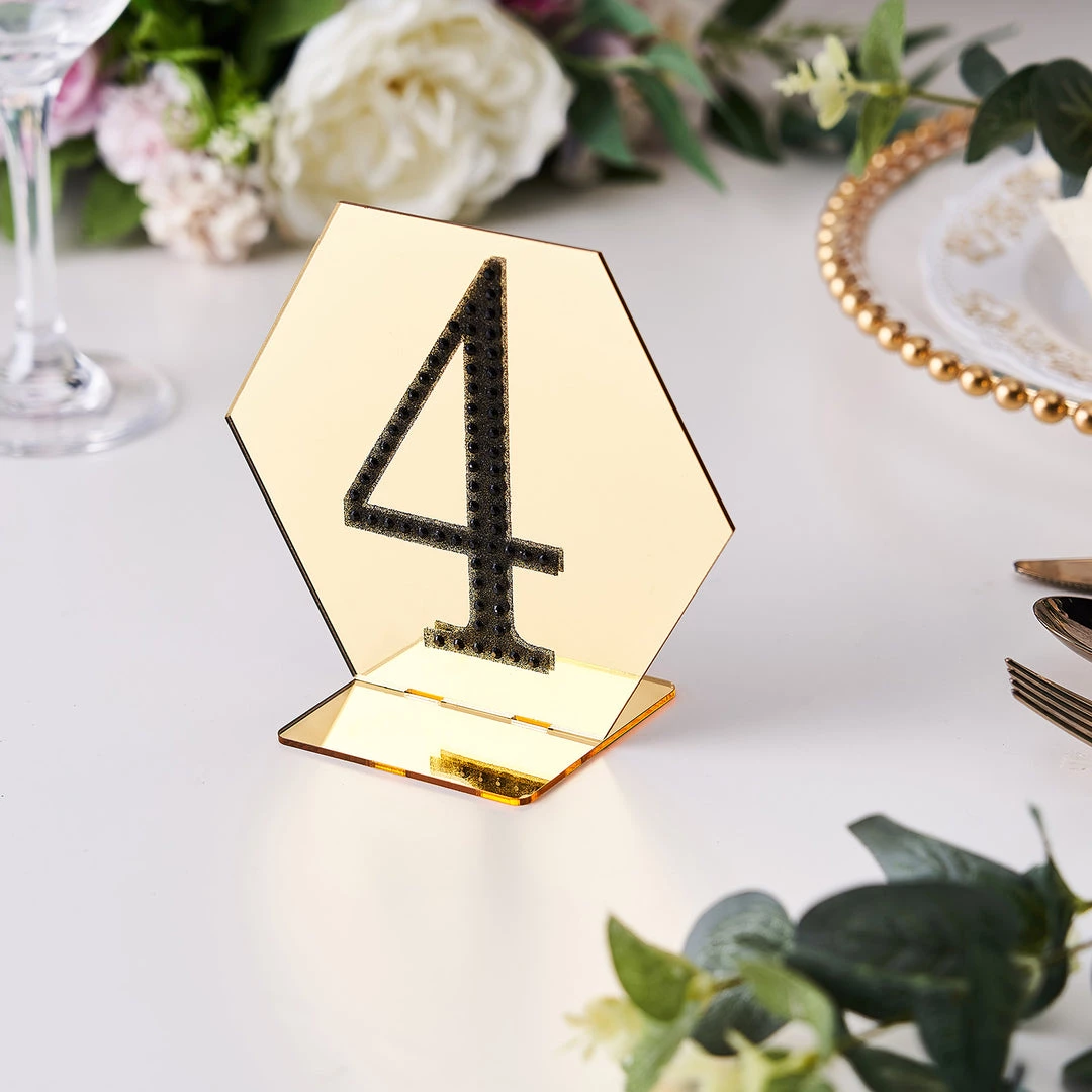 HIER_5150 4" Black Decorative Rhinestone Number Stickers DIY Crafts - 4 1 HIER_5150 4" Black Decorative Rhinestone Number Stickers DIY Crafts - 4