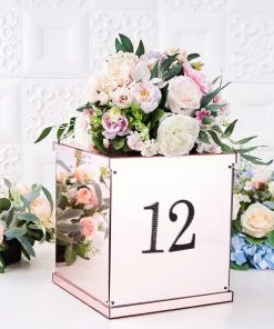 HIER_5150 Chargers & Centerpieces 4" Black Decorative Rhinestone Number Stickers DIY Crafts - 5 18 HIER_5150 Chargers & Centerpieces 4