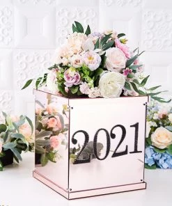 HIER_5150 4" Black Decorative Rhinestone Number Stickers DIY Crafts - 7 Chargers & Centerpieces 16 HIER_5150 4