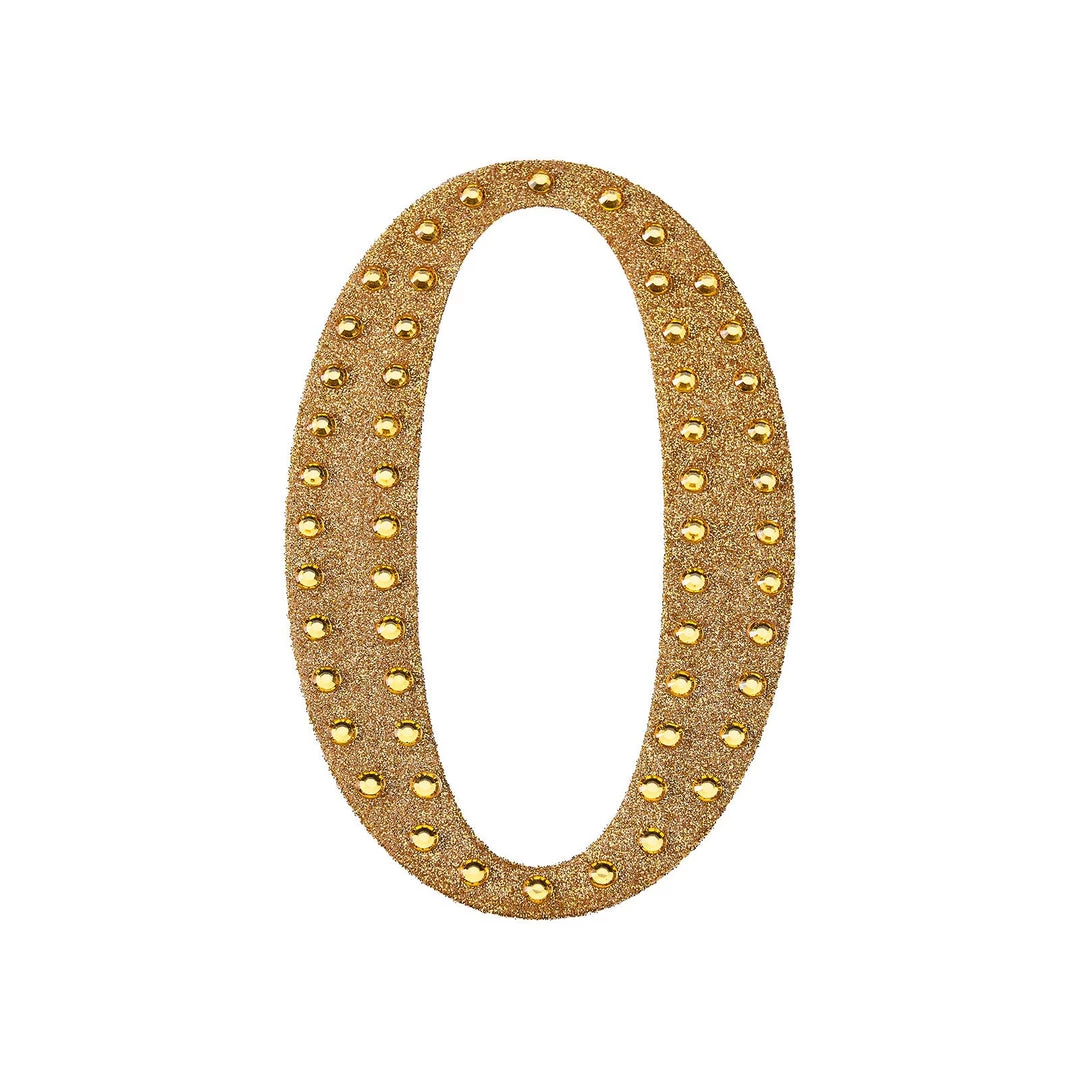 HIER_5150 6" Gold Decorative Rhinestone Alphabet Letter Stickers DIY Crafts - O Chargers & Centerpieces 9 HIER_5150 6" Gold Decorative Rhinestone Alphabet Letter Stickers DIY Crafts - O Chargers & Centerpieces