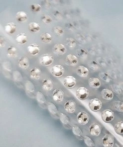 HIER_5150 1056 Pcs | Clear Self Adhesive Rhinestone Sheets Gemstone Sticker Wrap