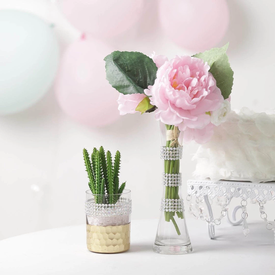 HIER_5150 3ft Iridescent Stick-On Rhinestone Tape, DIY Self Adhesive Diamond Gemstone Stickers 8 HIER_5150 3ft Iridescent Stick-On Rhinestone Tape, DIY Self Adhesive Diamond Gemstone Stickers