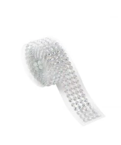 HIER_5150 3ft Iridescent Stick-On Rhinestone Tape, DIY Self Adhesive Diamond Gemstone Stickers 33 HIER_5150 3ft Iridescent Stick-On Rhinestone Tape, DIY Self Adhesive Diamond Gemstone Stickers