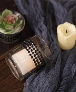 HIER_5150 3ft Black Stick-On Rhinestone Tape, DIY Self Adhesive Diamond Gemstone Stickers 21 HIER_5150 3ft Black Stick-On Rhinestone Tape, DIY Self Adhesive Diamond Gemstone Stickers