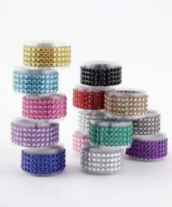 HIER_5150 3ft Black Stick-On Rhinestone Tape, DIY Self Adhesive Diamond Gemstone Stickers 26 HIER_5150 3ft Black Stick-On Rhinestone Tape, DIY Self Adhesive Diamond Gemstone Stickers