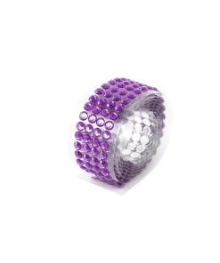HIER_5150 3ft Purple Stick-On Rhinestone Tape, DIY Self Adhesive Diamond Gemstone Stickers 32 HIER_5150 3ft Purple Stick-On Rhinestone Tape, DIY Self Adhesive Diamond Gemstone Stickers