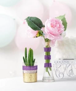 HIER_5150 3ft Purple Stick-On Rhinestone Tape, DIY Self Adhesive Diamond Gemstone Stickers 24 HIER_5150 3ft Purple Stick-On Rhinestone Tape, DIY Self Adhesive Diamond Gemstone Stickers