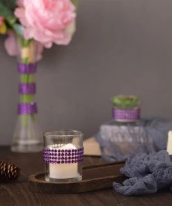 HIER_5150 3ft Purple Stick-On Rhinestone Tape, DIY Self Adhesive Diamond Gemstone Stickers 22 HIER_5150 3ft Purple Stick-On Rhinestone Tape, DIY Self Adhesive Diamond Gemstone Stickers