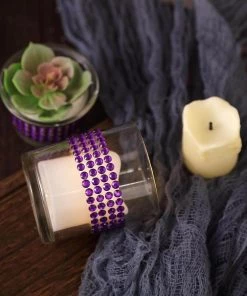 HIER_5150 3ft Purple Stick-On Rhinestone Tape, DIY Self Adhesive Diamond Gemstone Stickers 23 HIER_5150 3ft Purple Stick-On Rhinestone Tape, DIY Self Adhesive Diamond Gemstone Stickers