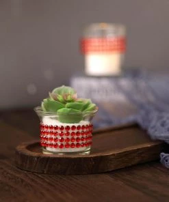 HIER_5150 3ft Red Stick-On Rhinestone Tape, DIY Self Adhesive Diamond Gemstone Stickers Tabletop Decor 22 HIER_5150 3ft Red Stick-On Rhinestone Tape, DIY Self Adhesive Diamond Gemstone Stickers Tabletop Decor