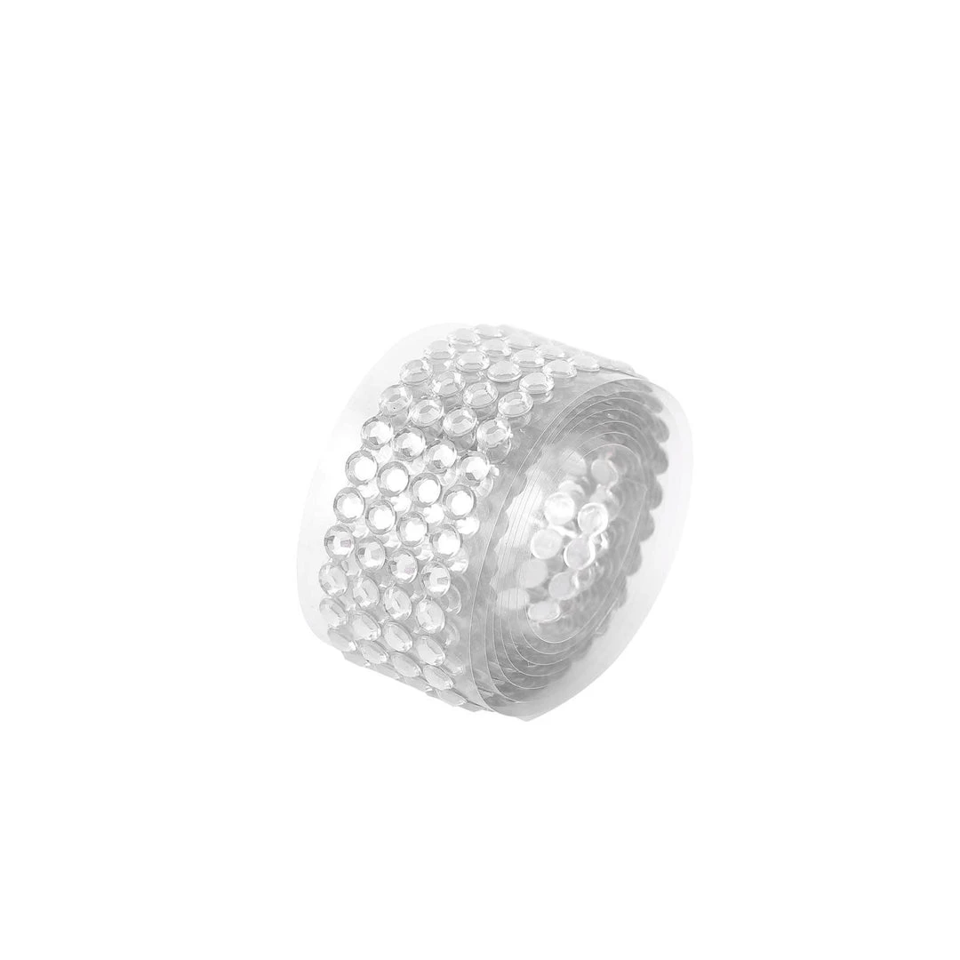 HIER_5150 3ft Silver Stick-On Rhinestone Tape, DIY Self Adhesive Diamond Gemstone Stickers Tabletop Decor 18 HIER_5150 3ft Silver Stick-On Rhinestone Tape, DIY Self Adhesive Diamond Gemstone Stickers Tabletop Decor