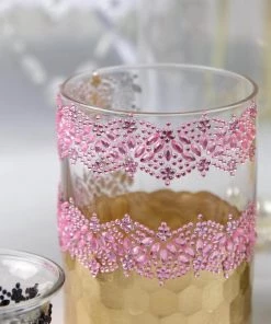 HIER_5150 2 Pack | Gold Floral Trim Rhinestone Stickers, Self Adhesive Diamond Craft Gem Stickers Tabletop Decor 24 HIER_5150 2 Pack | Gold Floral Trim Rhinestone Stickers, Self Adhesive Diamond Craft Gem Stickers Tabletop Decor