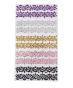 HIER_5150 2 Pack | Purple Floral Trim Rhinestone Stickers, Self Adhesive Diamond Craft Gem Stickers Tabletop Decor 26 HIER_5150 2 Pack | Purple Floral Trim Rhinestone Stickers, Self Adhesive Diamond Craft Gem Stickers Tabletop Decor