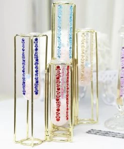 HIER_5150 3 Pack | Black Heptagon Self Adhesive Rhinestone Gem Craft Stickers Tabletop Decor