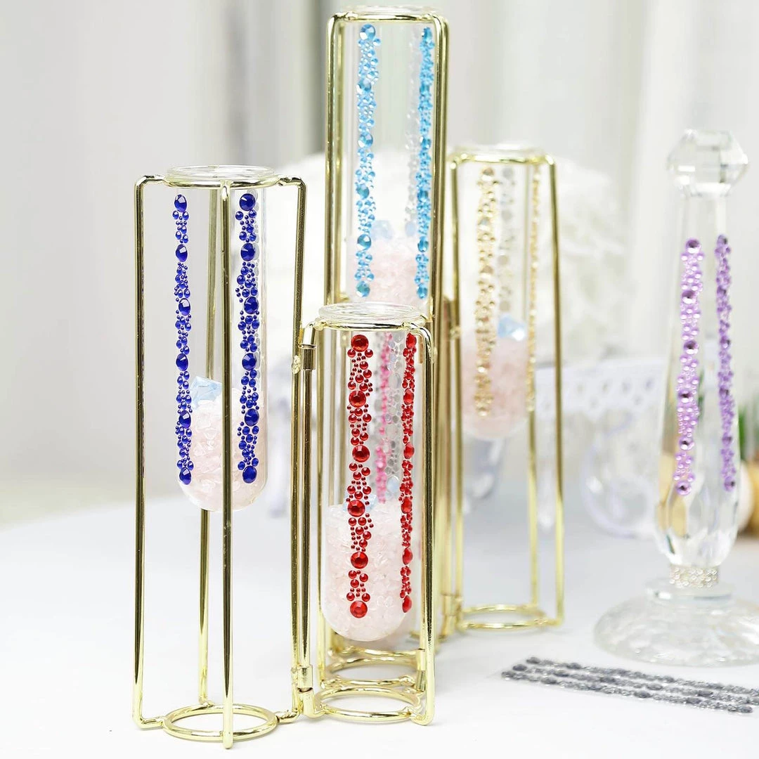 HIER_5150 3 Pack | Silver Heptagon Self Adhesive Rhinestone Gem Craft Stickers 12 HIER_5150 3 Pack | Silver Heptagon Self Adhesive Rhinestone Gem Craft Stickers