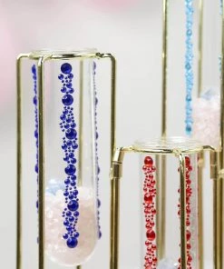 HIER_5150 3 Pack | Black Heptagon Self Adhesive Rhinestone Gem Craft Stickers Tabletop Decor