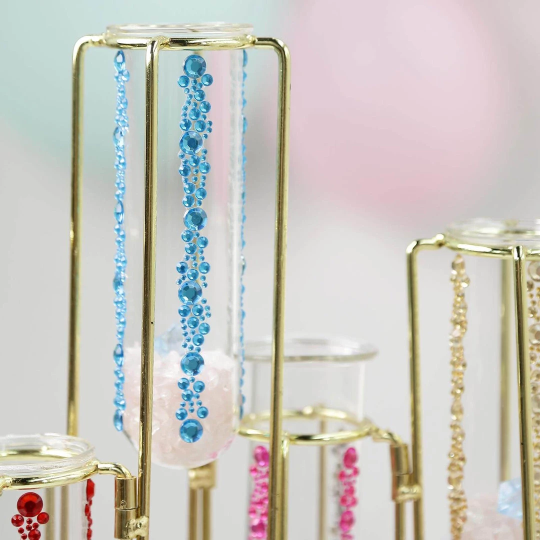 HIER_5150 3 Pack | Royal Blue Heptagon Self Adhesive Rhinestone Gem Craft Stickers 13 HIER_5150 3 Pack | Royal Blue Heptagon Self Adhesive Rhinestone Gem Craft Stickers