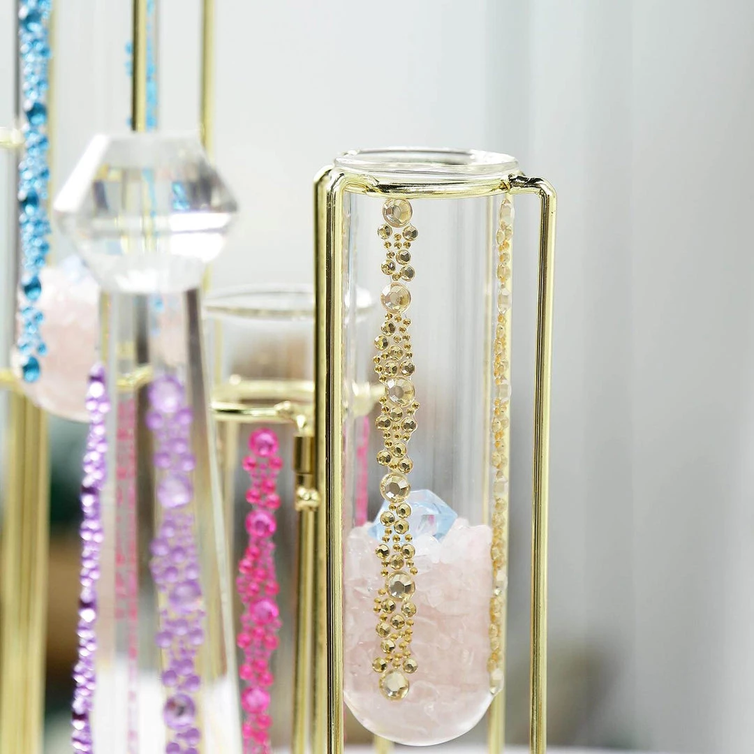 HIER_5150 3 Pack | Silver Heptagon Self Adhesive Rhinestone Gem Craft Stickers 16 HIER_5150 3 Pack | Silver Heptagon Self Adhesive Rhinestone Gem Craft Stickers