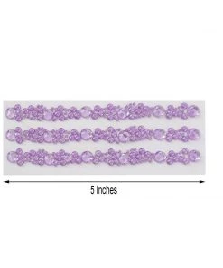 HIER_5150 Tabletop Decor 3 Pack | Lavender Heptagon Self Adhesive Rhinestone Gem Craft Stickers 21 HIER_5150 Tabletop Decor 3 Pack | Lavender Heptagon Self Adhesive Rhinestone Gem Craft Stickers