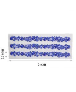 HIER_5150 3 Pack | Royal Blue Heptagon Self Adhesive Rhinestone Gem Craft Stickers 21 HIER_5150 3 Pack | Royal Blue Heptagon Self Adhesive Rhinestone Gem Craft Stickers