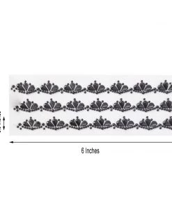 HIER_5150 3 Pack | Stick-On Diamond Rhinestone Gems, Black Self Adhesive Crown DIY Craft Stickers Chargers & Centerpieces 22 HIER_5150 3 Pack | Stick-On Diamond Rhinestone Gems, Black Self Adhesive Crown DIY Craft Stickers Chargers & Centerpieces