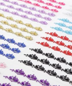 HIER_5150 3 Pack | Stick-On Diamond Rhinestone Gems, Pink Self Adhesive Crown DIY Craft Stickers 37 HIER_5150 3 Pack | Stick-On Diamond Rhinestone Gems, Pink Self Adhesive Crown DIY Craft Stickers