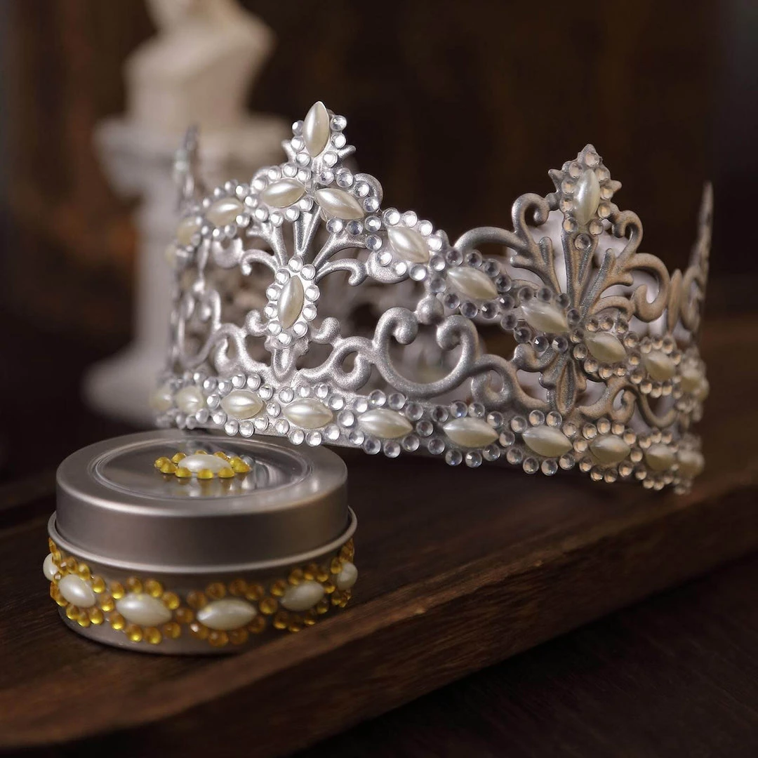 HIER_5150 Tabletop Decor 5 Strips | Stick On Rhinestone Gems | Oval Self Adhesive Diamond Rhinestone Stickers | Silver 2 HIER_5150 Tabletop Decor 5 Strips | Stick On Rhinestone Gems | Oval Self Adhesive Diamond Rhinestone Stickers | Silver