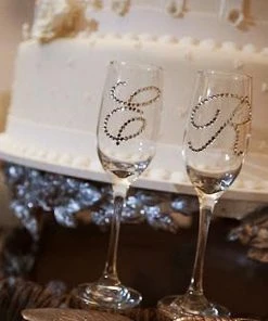 HIER_5150 12 Pack | 1.5" Clear Rhinestone Monogram Letter Jewel Sticker Self Adhesive DIY Diamond Decor Tabletop Decor 43 HIER_5150 12 Pack | 1.5