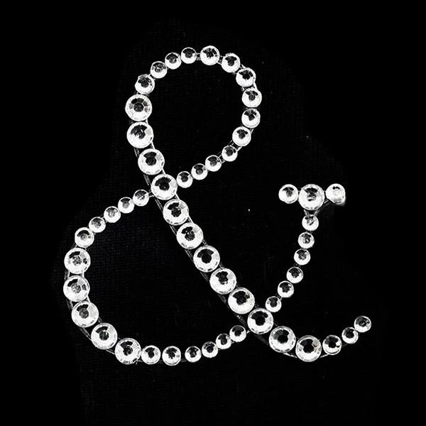 HIER_5150 12 Pack | 1.5" Clear Rhinestone Monogram Letter Jewel Sticker Self Adhesive DIY Diamond Decor Tabletop Decor 1 HIER_5150 12 Pack | 1.5" Clear Rhinestone Monogram Letter Jewel Sticker Self Adhesive DIY Diamond Decor Tabletop Decor