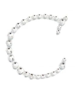 HIER_5150 12 Pack | 1.5" Clear Rhinestone Monogram Letter Jewel Sticker Self Adhesive DIY Diamond Decor Tabletop Decor 48 HIER_5150 12 Pack | 1.5