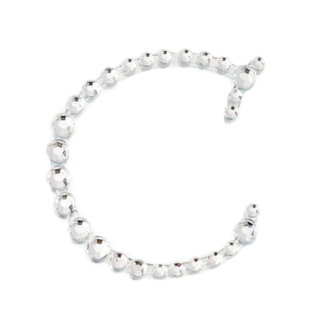 HIER_5150 12 Pack | 1.5" Clear Rhinestone Monogram Letter Jewel Sticker Self Adhesive DIY Diamond Decor Tabletop Decor 13 HIER_5150 12 Pack | 1.5" Clear Rhinestone Monogram Letter Jewel Sticker Self Adhesive DIY Diamond Decor Tabletop Decor