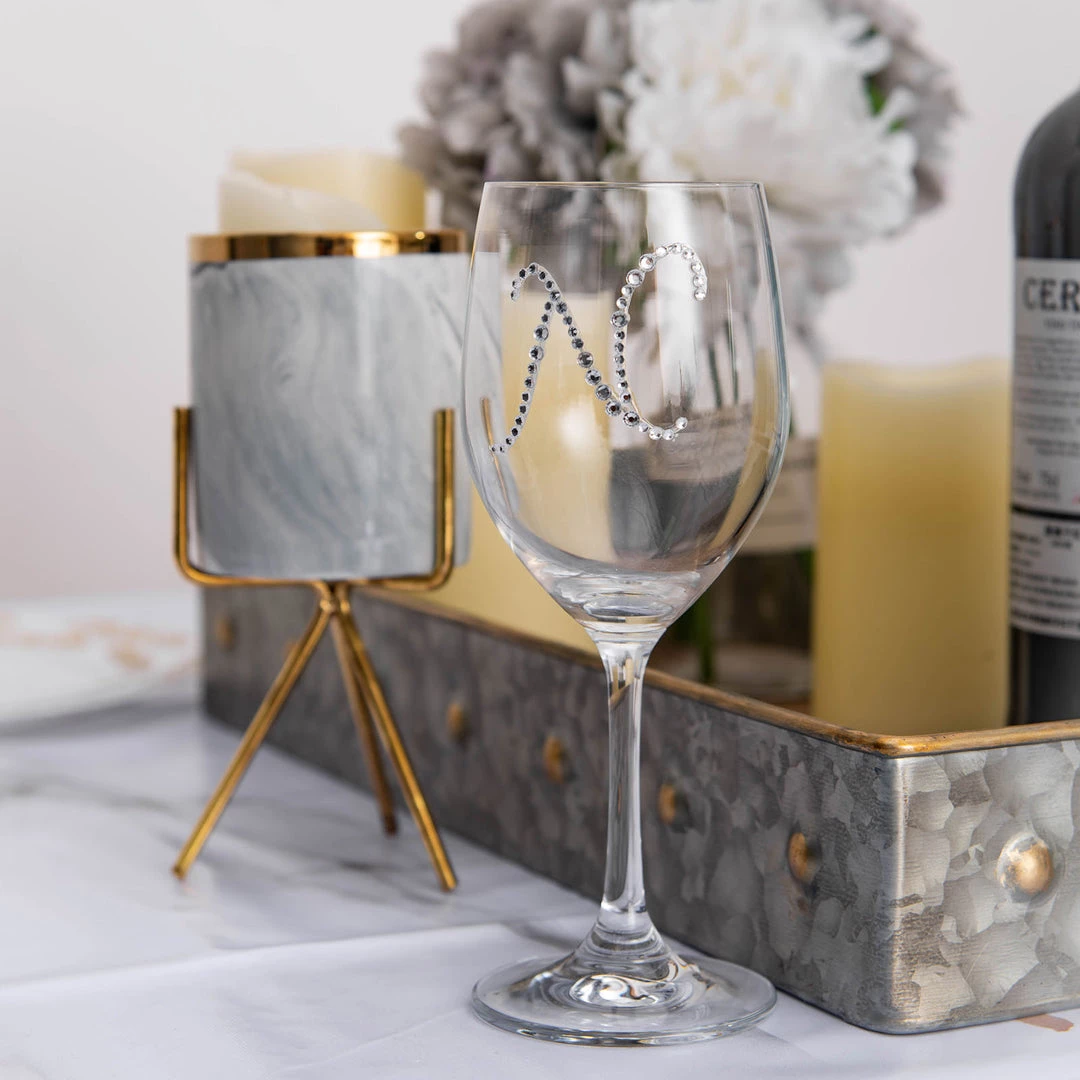 HIER_5150 12 Pack | 1.5" Clear Rhinestone Monogram Letter Jewel Sticker Self Adhesive DIY Diamond Decor - A Tabletop Decor 6 HIER_5150 12 Pack | 1.5" Clear Rhinestone Monogram Letter Jewel Sticker Self Adhesive DIY Diamond Decor - A Tabletop Decor