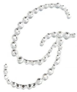 HIER_5150 12 Pack | 1.5" Clear Rhinestone Monogram Letter Jewel Sticker Self Adhesive DIY Diamond Decor Tabletop Decor 52 HIER_5150 12 Pack | 1.5